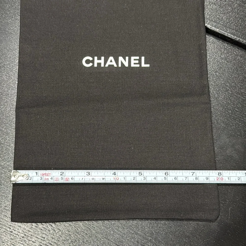 Chanel Black Signature Dust Bag